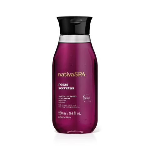 Nativa Spa Jabón Líquido Corporal Rosas Secretas 250 ml